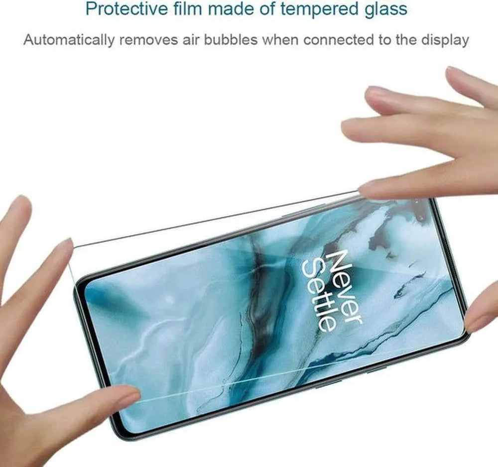 OnePlus Nord Screenprotector Gehard 9H – Anti-kras – Tempered Glas – 3-Pack-Ilumina Benelux