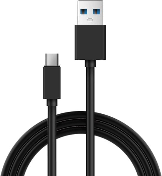 Oplaadkabel – Geschikt voor PS5, Xbox Series X/S & Nintendo Switch – Controller Oplader Kabel – 1 Meter – Zwart-Ilumina Benelux