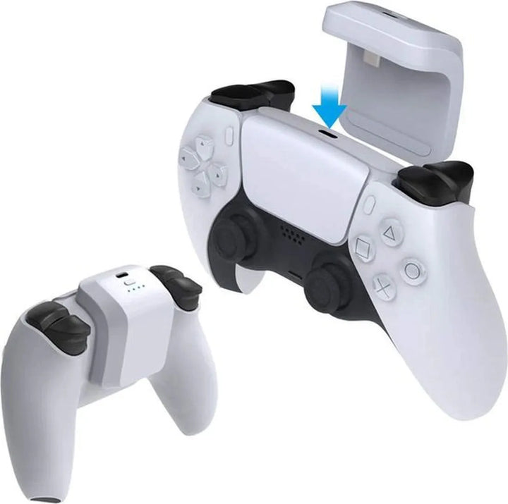 Oplaadstation – Geschikt voor PS5 Controller – 1500mAh Accu – Oplaadbare Batterij Oplader-Ilumina Benelux
