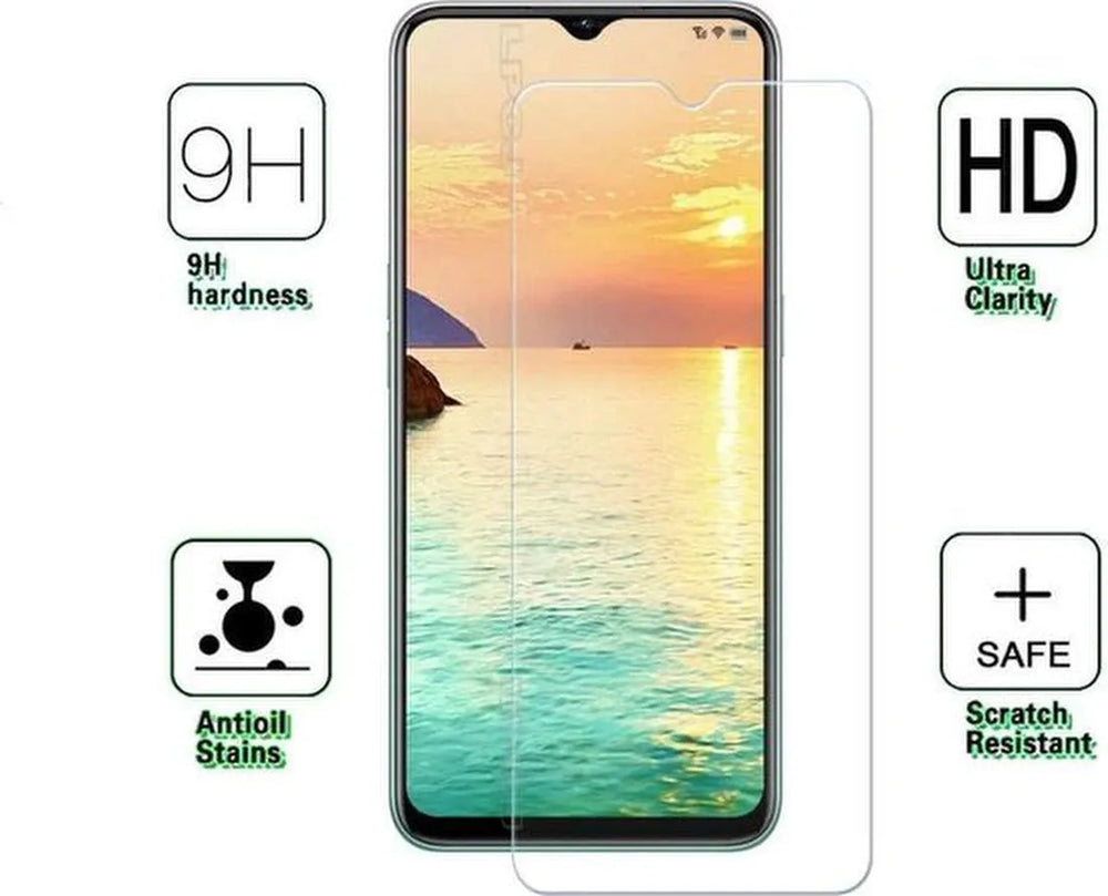 Oppo A12 Screenprotector Gehard 9H – Anti-kras – 2-Pack-Ilumina Benelux