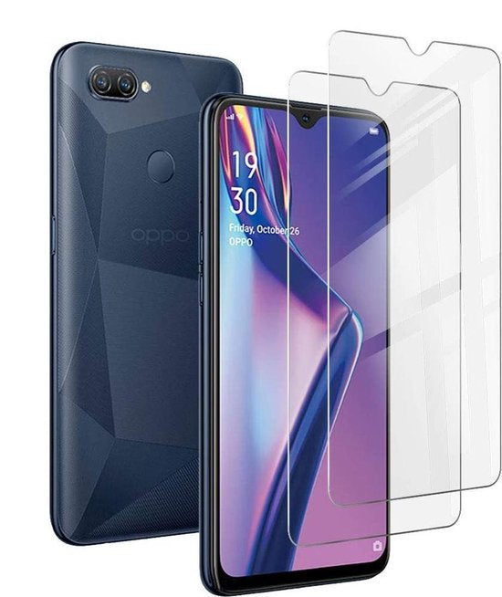 Oppo A12 Screenprotector Gehard 9H – Anti-kras – 2-Pack-Ilumina Benelux