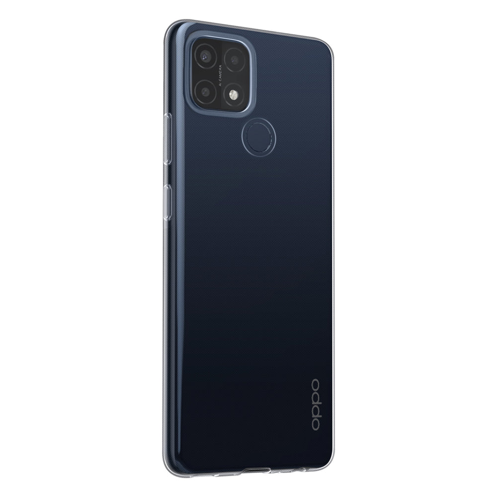 Oppo A15 TPU Backcover - Transparant-Hoesjes-Ilumina Benelux