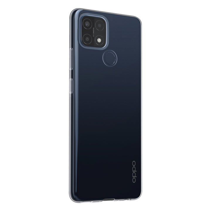 Oppo A15 TPU Backcover - Transparant-Hoesjes-Ilumina Benelux