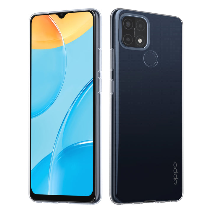 Oppo A15 TPU Backcover - Transparant-Hoesjes-Ilumina Benelux
