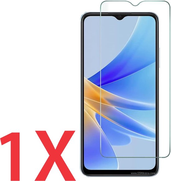 Oppo A17 – 9H Gehard Glas – Anti-kras – 1-Pack-Ilumina Benelux
