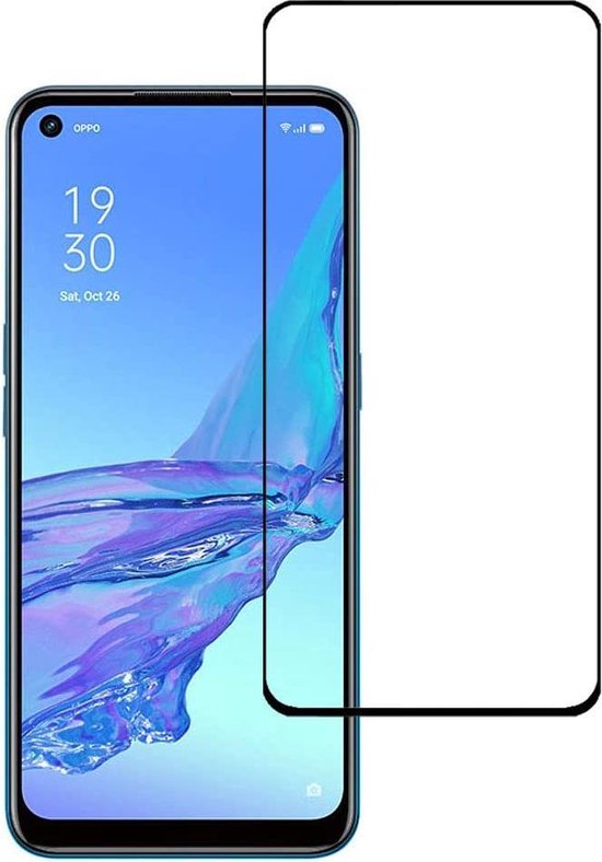 Oppo A53/A53s Screenprotector Full Cover Screenprotector Gehard 9H – Anti-kras – 2-Pack-Ilumina Benelux