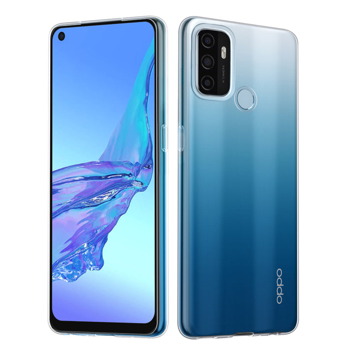 Oppo A53s TPU Backcover - Transparant-Hoesjes-Ilumina Benelux