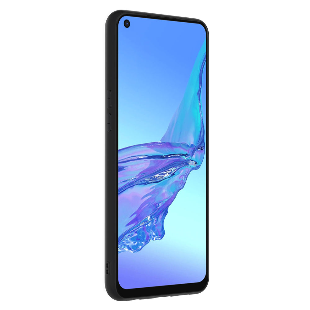 Oppo A53s TPU Backcover - Zwart-Hoesjes-Ilumina Benelux