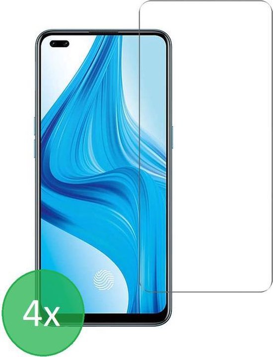 Oppo A54 5G/A74 5G/A93 5G Screenprotector Gehard 9H – Anti-kras – 4-Pack-Ilumina Benelux