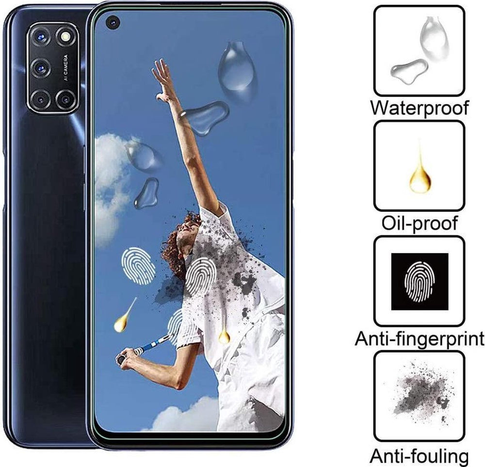 Oppo A72 Screenprotector Gehard 9H – Anti-Kras – 3-Pack Tempered Glas-Ilumina Benelux