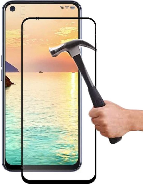 Oppo A72/A52/A92 Screenprotector Full Cover Screenprotector Gehard 9H – 2-Pack-Ilumina Benelux