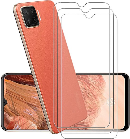 Oppo A73 5G Screenprotector Gehard 9H – Anti-kras – Tempered Glas – 3-Pack-Ilumina Benelux