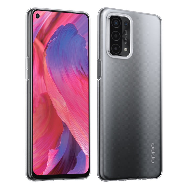 Oppo A74 5G & Oppo A54 5G TPU Backcover - Transparant-Hoesjes-Ilumina Benelux