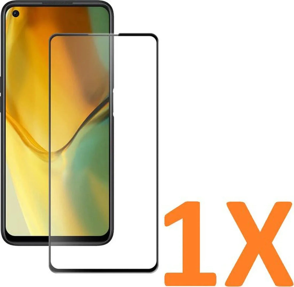 Oppo A76 Screenprotector Full Cover Screenprotector Gehard 9H – 1-Pack-Ilumina Benelux