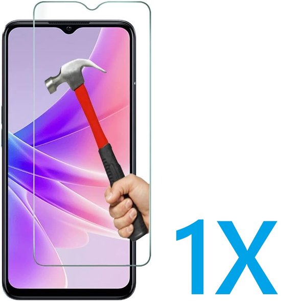 Oppo A77 5G & Oppo A57/A57s 5G Screenprotector Gehard 9H – Anti-kras – 1-Pack-Ilumina Benelux