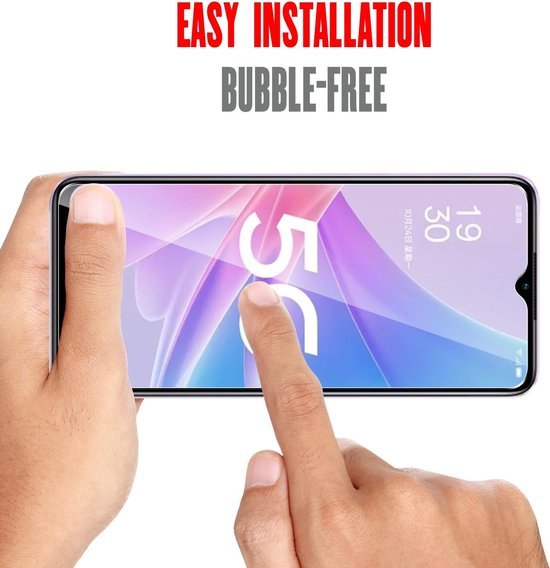 Oppo A78 5G Screenprotector Gehard 9H – Anti-kras – 2-Pack-Ilumina Benelux
