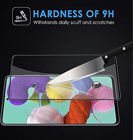 Oppo A78 5G Screenprotector Full Cover Screenprotector Gehard 9H – 2-Pack-Ilumina Benelux