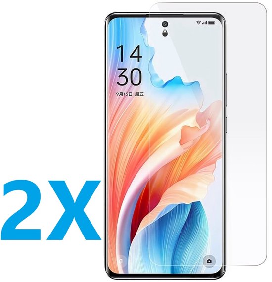 Oppo A79 – 9H Gehard Glas – Anti-kras – 2-Pack-Ilumina Benelux