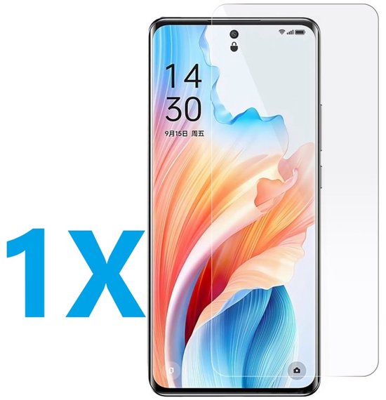 Oppo A79 Screenprotector Gehard 9H – Anti-kras – Tempered Glas – 1-Pack-Ilumina Benelux