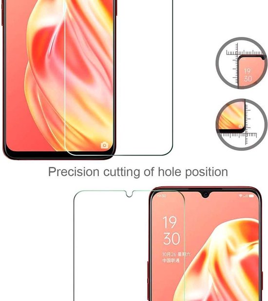 Oppo A91 Screenprotector Gehard 9H – Anti-kras – 2-Pack-Ilumina Benelux