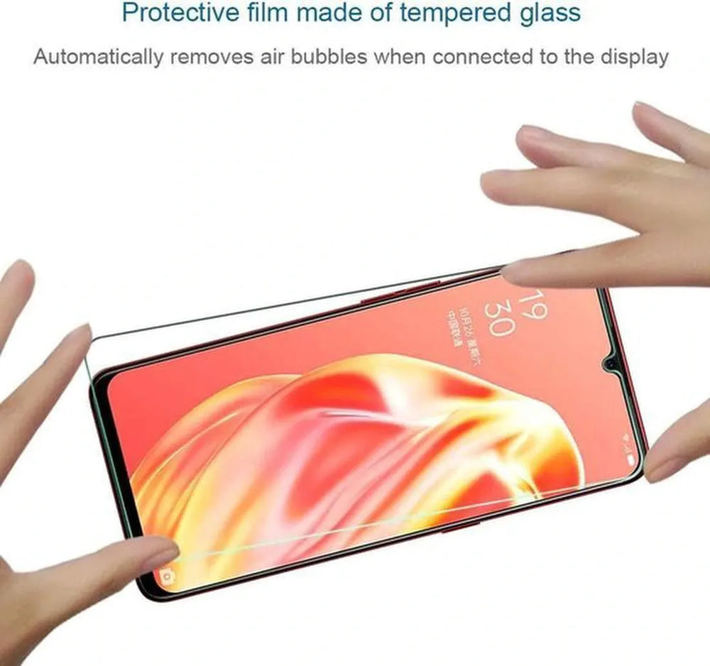 Oppo A91 Screenprotector Gehard 9H – Anti-kras – 2-Pack-Ilumina Benelux