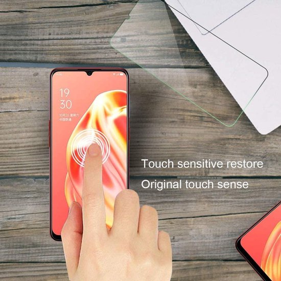 Oppo A91 Screenprotector Gehard 9H – Anti-kras – 2-Pack-Ilumina Benelux