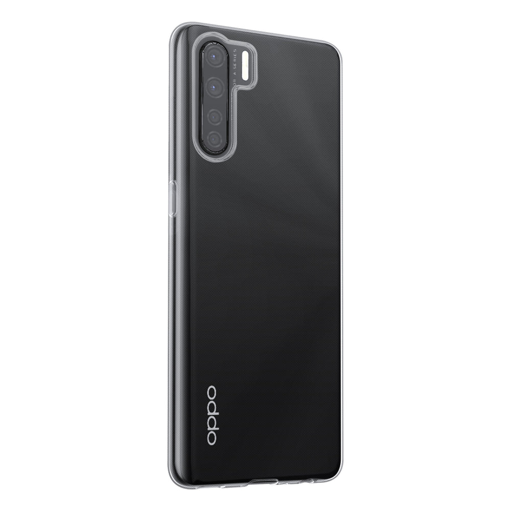 Oppo A91 TPU Backcover - Transparant-Hoesjes-Ilumina Benelux