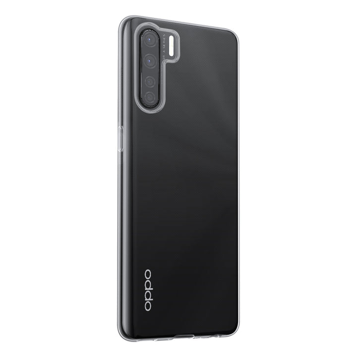 Oppo A91 TPU Backcover - Transparant-Hoesjes-Ilumina Benelux