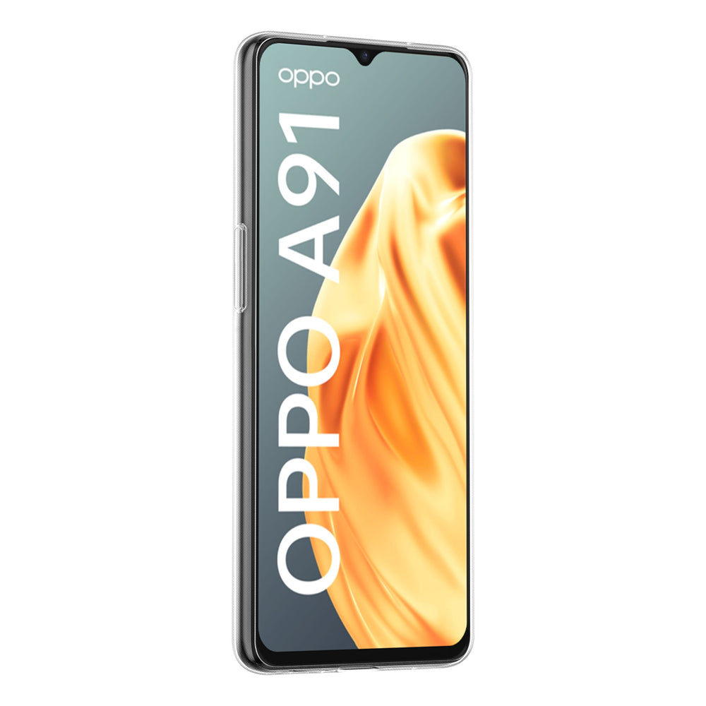 Oppo A91 TPU Backcover - Transparant-Hoesjes-Ilumina Benelux