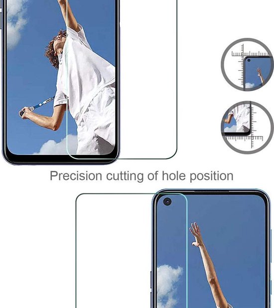 Oppo A92 Screenprotector Gehard 9H – Anti-kras – 3-Pack-Ilumina Benelux