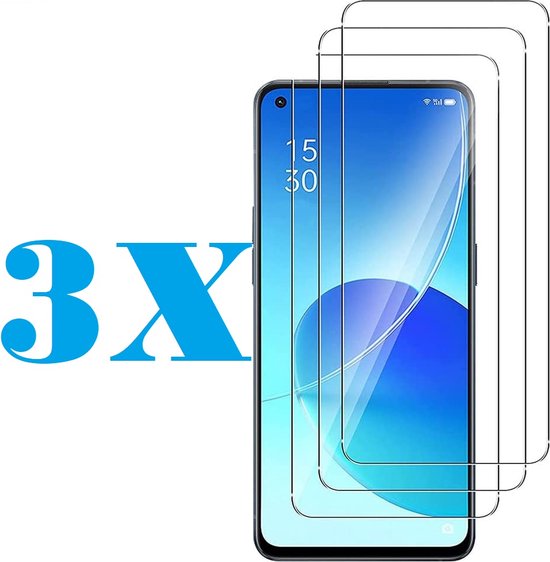 Oppo A94 4G Screenprotector Gehard 9H – Anti-kras – 3-Pack-Ilumina Benelux