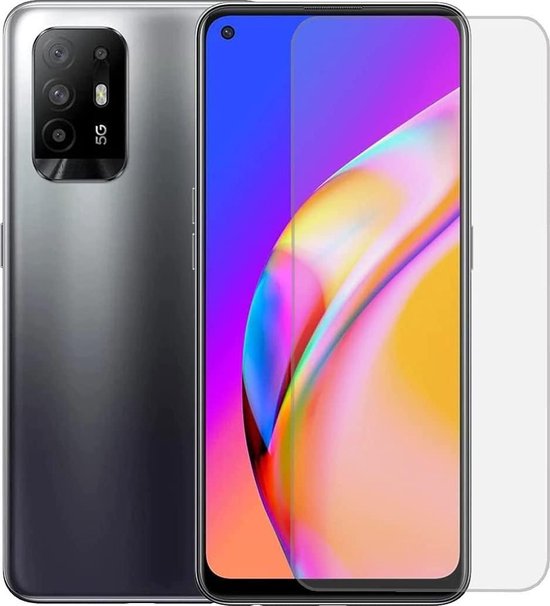 Oppo A94 4G/5G & Reno5 Lite Screenprotector Gehard 9H – Anti-kras – Tempered Glas – 1-Pack-Ilumina Benelux