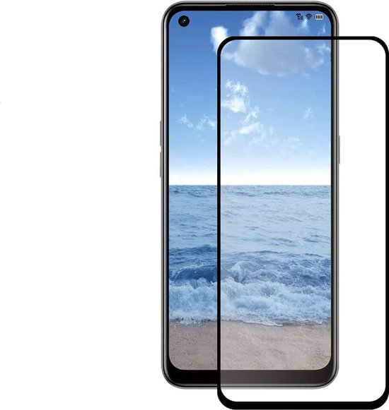 Oppo A94 5G Screenprotector Full Cover Screenprotector Gehard 9H – 2-Pack-Ilumina Benelux