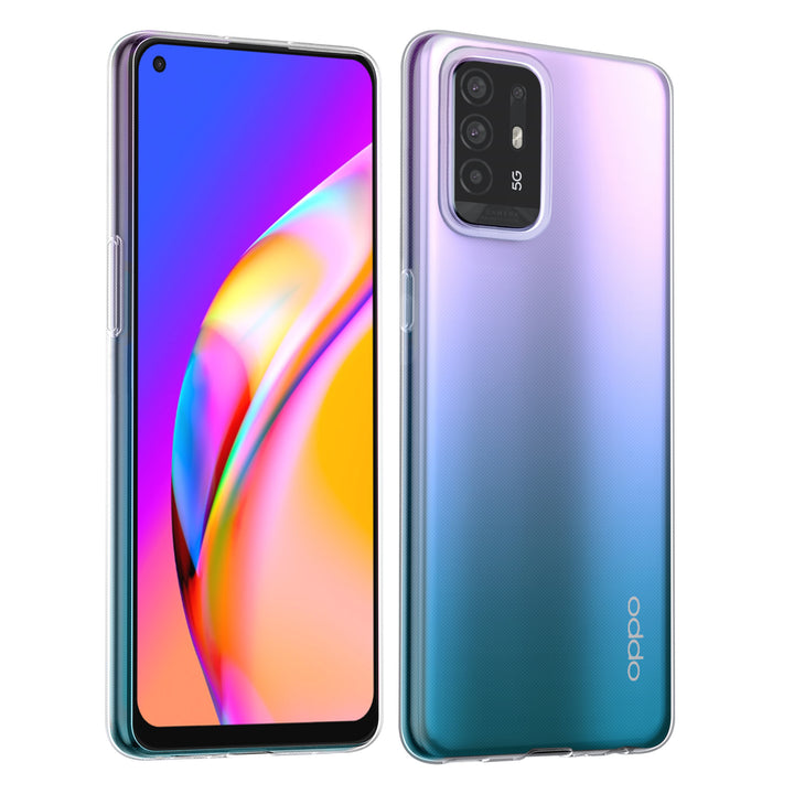 Oppo A94 5G TPU Backcover - Transparant-Hoesjes-Ilumina Benelux