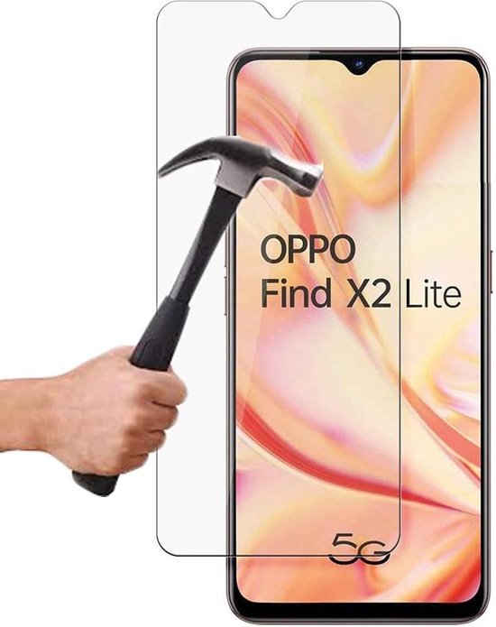 Oppo Find X2 Lite Screenprotector Gehard 9H – Anti-kras – 2-Pack-Ilumina Benelux