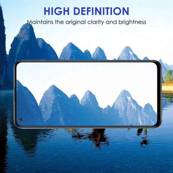Oppo Find X2 Lite Screenprotector Gehard 9H Screenprotector Full Cover – 2-Pack-Ilumina Benelux