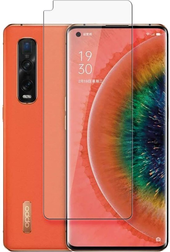 Oppo Find X2 Pro Screenprotector Gehard 9H – Anti-kras – 2-Pack-Ilumina Benelux