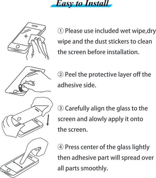 Oppo Find X2 Screenprotector Full Cover Screenprotector Gehard 9H – 2-Pack-Ilumina Benelux