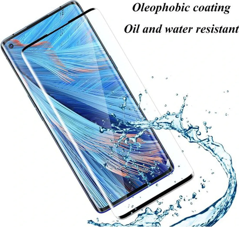 Oppo Find X2 Screenprotector Full Cover Screenprotector Gehard 9H – 3-Pack-Ilumina Benelux