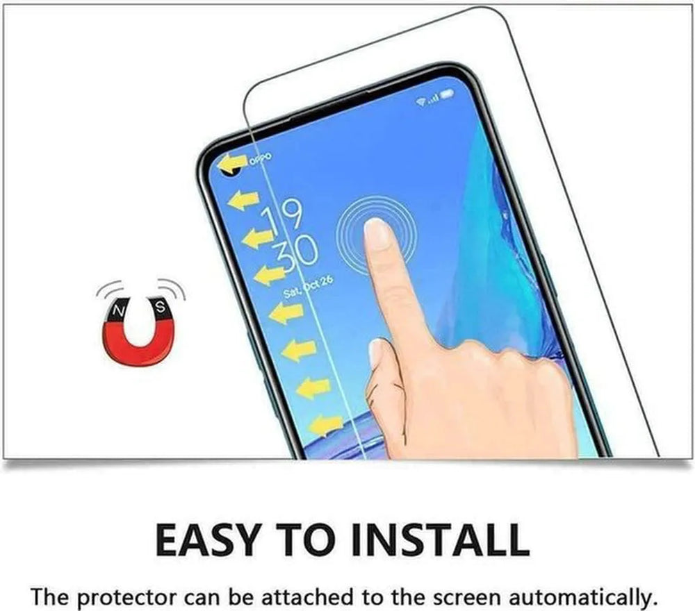 Oppo Find X3 Lite Screenprotector Gehard 9H – Anti-kras – Tempered Glas – 1-Pack-Ilumina Benelux