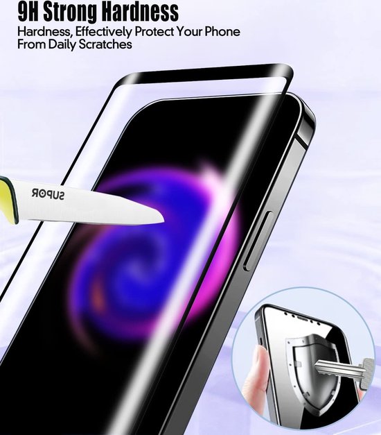 Oppo Find X5 Screenprotector Full Cover Screenprotector Gehard 9H – Anti-kras – Tempered Glas – 1-Pack-Ilumina Benelux