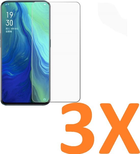 Oppo Reno 10x Zoom Screenprotector Gehard 9H – Anti-kras – 10-Pack-Ilumina Benelux