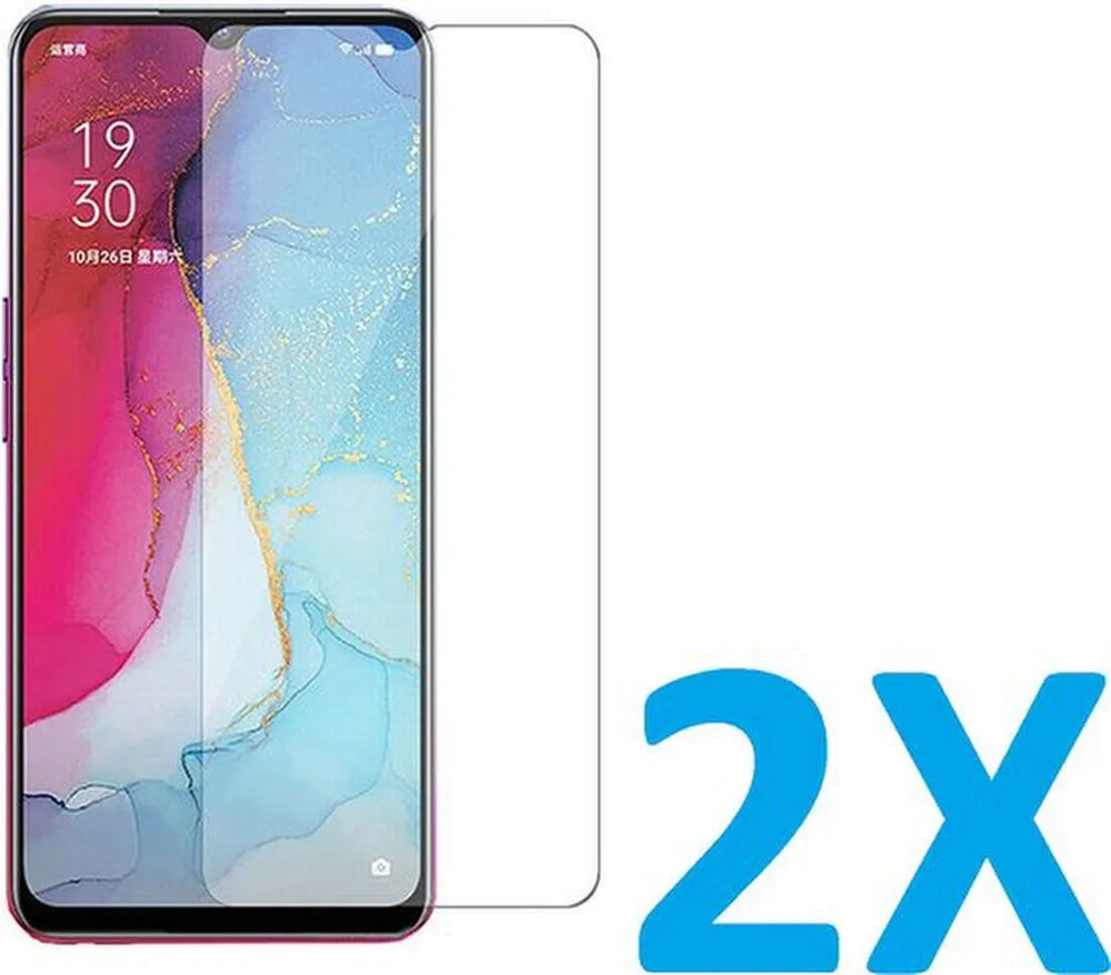 Oppo Reno 3 – 9H Gehard Glas – Anti-kras – 2-Pack-Ilumina Benelux