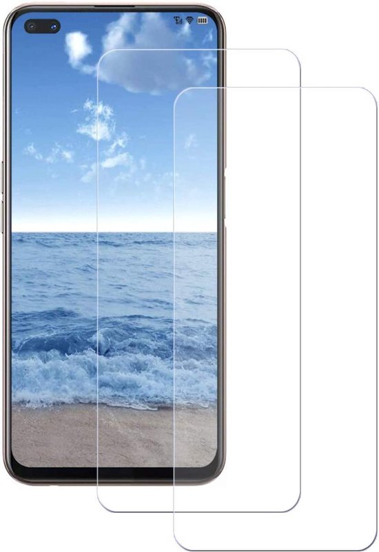 Oppo Reno 4 Screenprotector Gehard 9H – Anti Kras – 2-Pack-Ilumina Benelux