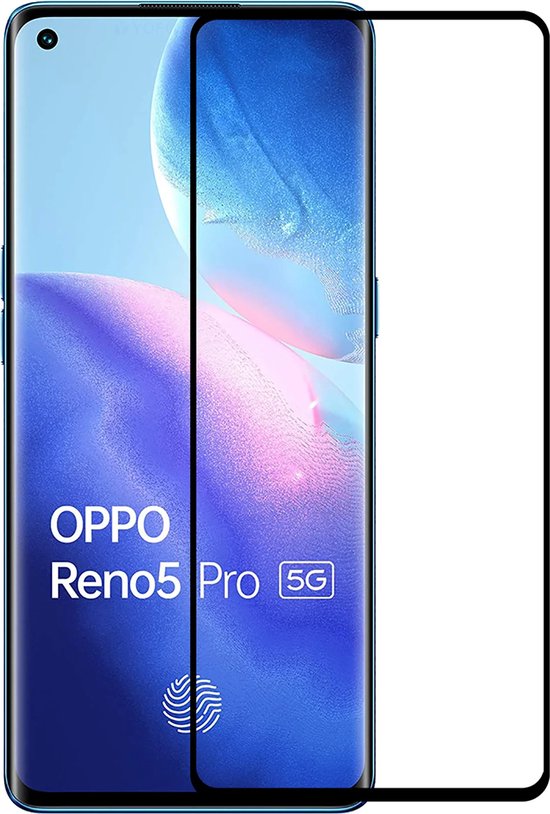 Oppo Reno 5 Pro Screenprotector Full Cover Screenprotector Gehard 9H – 3-Pack-Ilumina Benelux