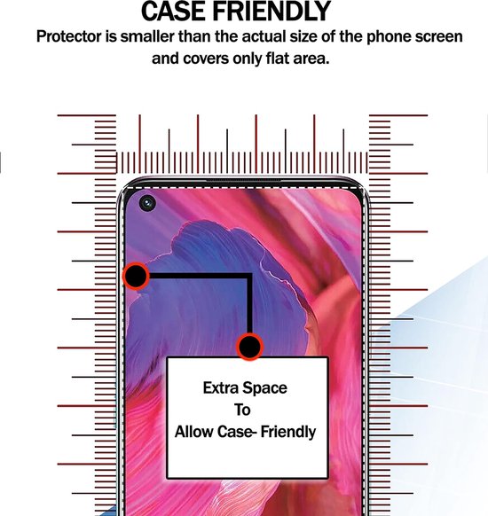 Oppo Reno 8 5G Screenprotector Gehard 9H – Anti-kras – 2-Pack-Ilumina Benelux