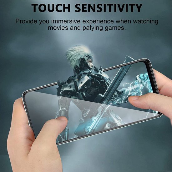 Oppo Reno 8 Lite Screenprotector Full Cover Screenprotector Gehard 9H – 3-Pack-Ilumina Benelux