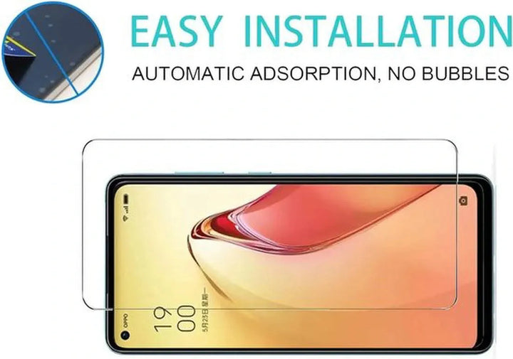 Oppo Reno 8T – 9H Gehard Glas – Anti-Kras – Tempered Glas – 1-Pack-Ilumina Benelux