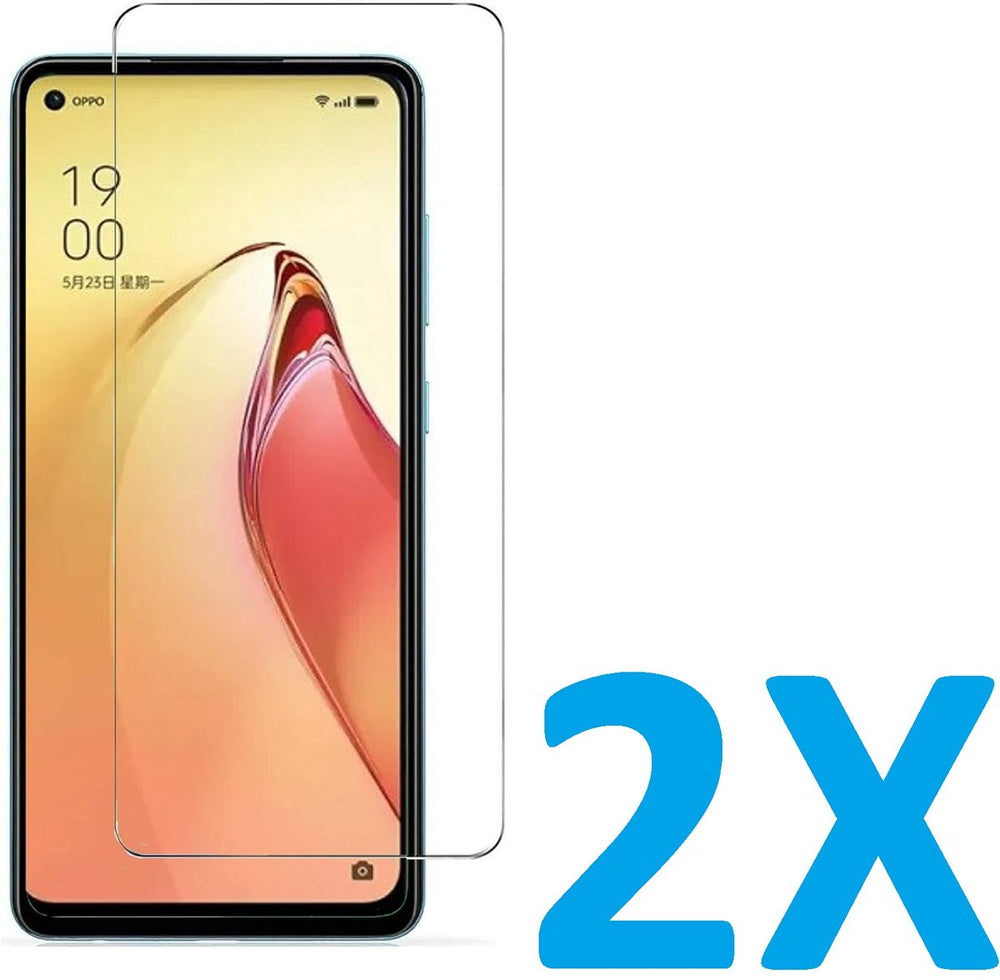 Oppo Reno 8T Screenprotector Gehard 9H – Anti-kras – 2-Pack-Ilumina Benelux