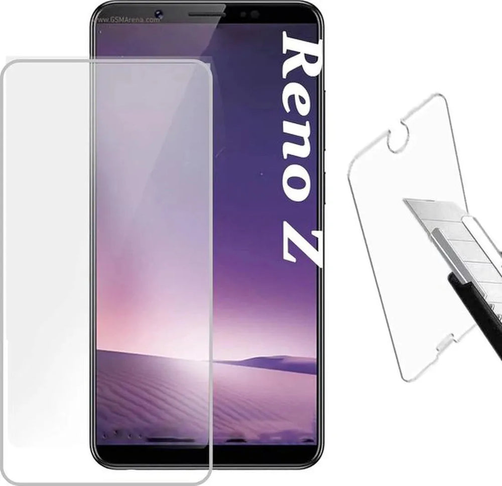Oppo Reno Z Screenprotector Gehard 9H – Anti-kras – 2-Pack-Ilumina Benelux